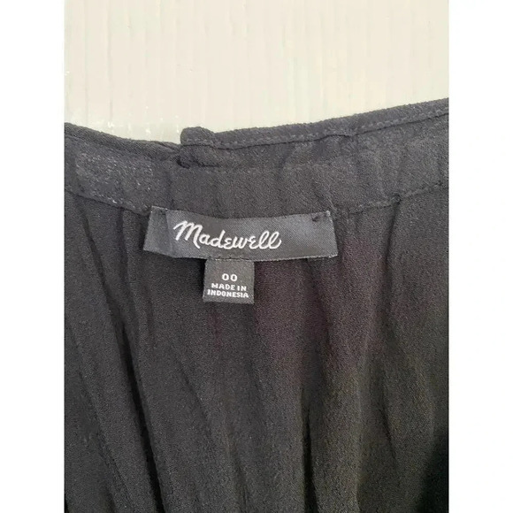 Madewell Smocked Tank Jumpsuit size 00 MA091 - Picture 2 of 6